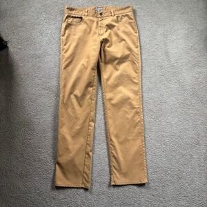 Peter Millar Tan 5 Pocket Pants